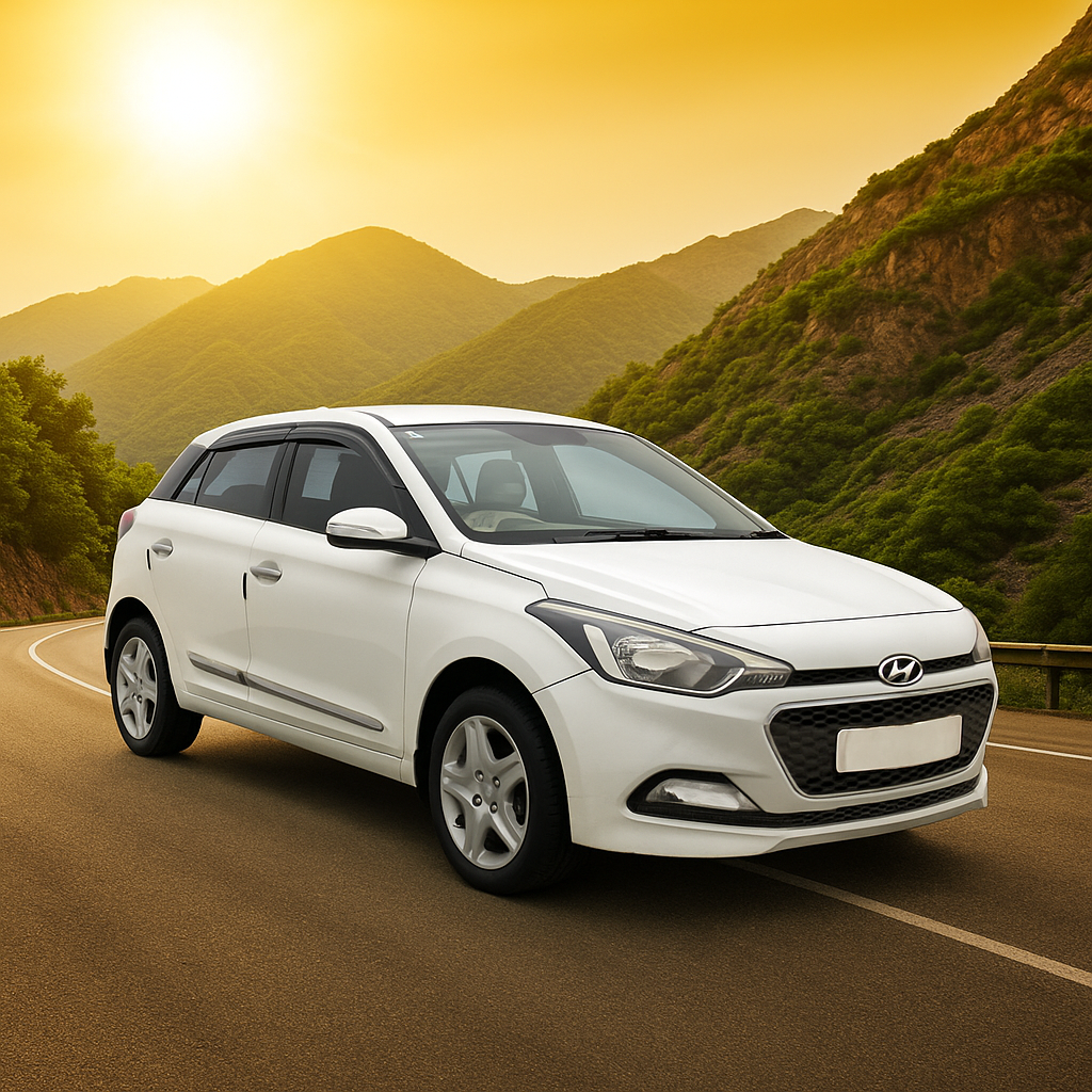 Hyundai i20 hatchback self drive rental in Ludhiana